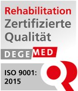 Qualitätssiegel der DEGEMED Qualitätssiegel der DEGEMED